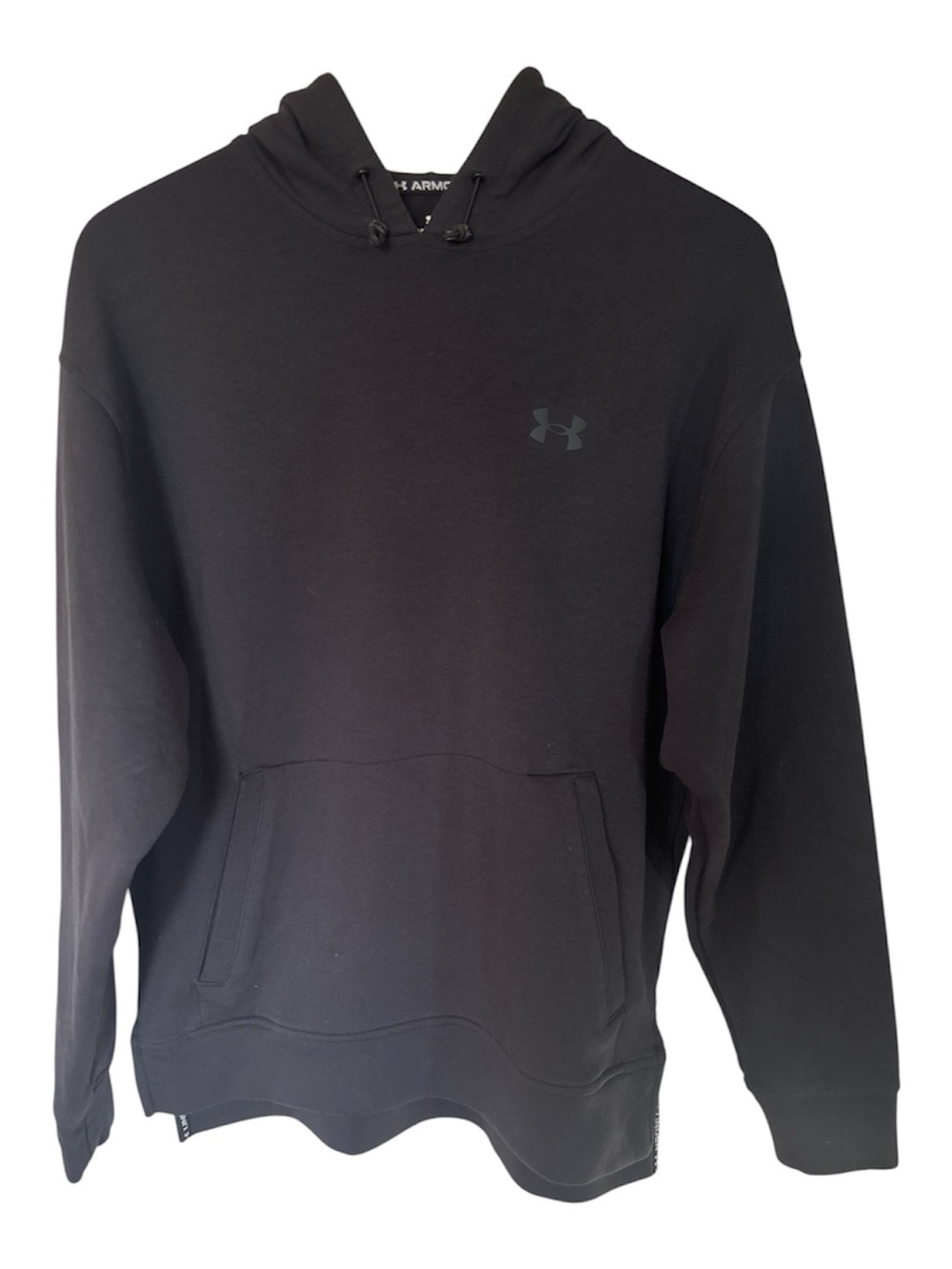 Under Armour Black Men's Hooded Sweatshirt with Subtle Logo